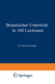 Cover von Botanischer Unterricht in 160 Lectionen