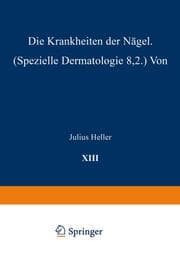 Cover von Die Krankheiten der Nägel