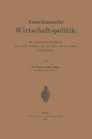 Cover von Amerikanische Wirtschaftspolitik