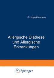 Cover von Allergische Diathese und Allergische Erkrankungen