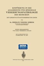 Cover von Einführung in die Allgemeine und Spezielle Vererbungspathologie des Menschen