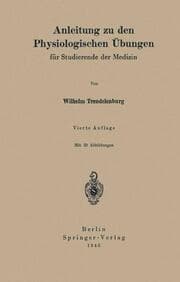 Cover von Anleitung zu den Physiologischen Übungen