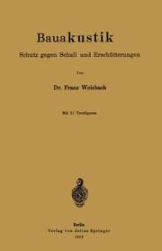 Cover von Bauakustik