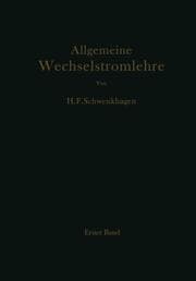 Cover von Allgemeine Wechselstromlehre