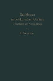 Cover von Das Messen mit elektrischen Geräten