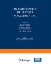 Cover von Ein Jahrhundert Deutscher Maschinenbau