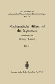 Cover von Mathematische Hilfsmittel des Ingenieurs
