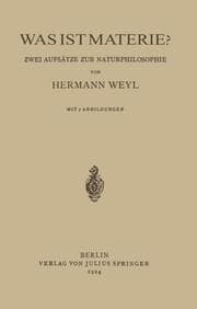 Cover von Was ist Materie?