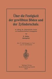 Cover von Über die Festigkeit der gewölbten Böden und der Zylinderschale