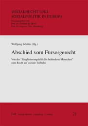 Cover von Abschied vom Fürsorgerecht