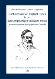 Cover von Rabbiner Samson Raphael Hirsch in der deutschsprachigen jüdischen Presse