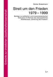 Cover von Streit um den Frieden 1979-1999