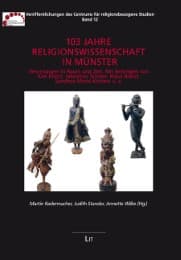 Cover von 103 Jahre Religionswissenschaft in Münster