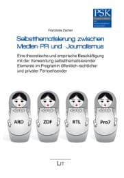 Cover von Selbstthematisierung zwischen Medien-PR und -Journalismus