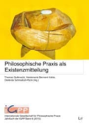 Cover von Philosophische Praxis als Existenzmitteilung