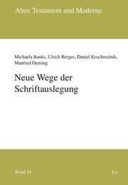 Cover von Neue Wege der Schriftauslegung