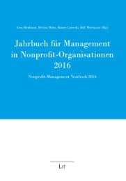 Cover von Jahrbuch für Management in Nonprofit-Organisationen 2016