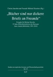Cover von 'Bücher sind nur dickere Briefe an Freunde'