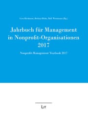 Cover von Jahrbuch für Management in Nonprofit-Organisationen 2017