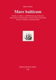 Cover von Mare balticum