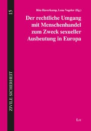 Cover von Menschenhandel zum Zweck sexueller Ausbeutung