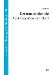 Cover von Der transzendentale Aufklärer Meister Eckhart