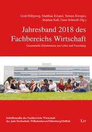 Cover von Jahresband 2018 des Fachbereichs Wirtschaft