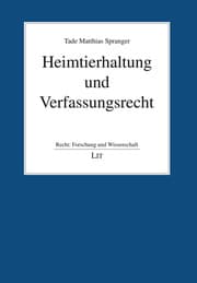 Cover von Heimtierhaltung und Verfassungsrecht