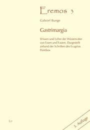 Cover von Gastrimargia. 3., unveränderte Auflage
