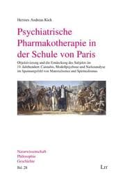 Cover von Psychiatrische Pharmakotherapie in der Schule von Paris