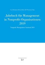 Cover von Jahrbuch für Management in Nonprofit-Organisationen 2019