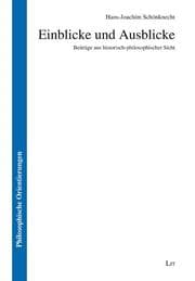 Cover von Einblicke und Ausblicke