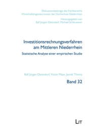 Cover von Investitionsrechnungsverfahren am Mittleren Niederrhein