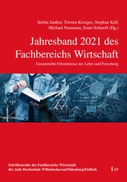 Cover von Jahresband 2021 des Fachbereichs Wirtschaft