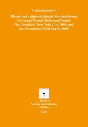 Cover von Ritual- und religionskritische Konstruktionen in George Taboris Holocaust-Drama 'The Cannibals' (New York City 1968) und 'Die Kannibalen' (West-Berlin 1969)