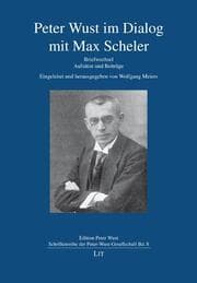 Cover von Peter Wust im Dialog mit Max Scheler
