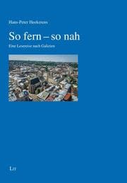 Cover von So fern - so nah