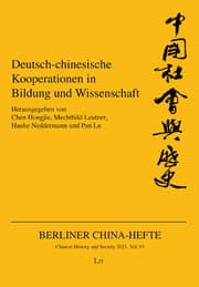 Cover von Deutsch-chinesische Kooperationen in Bildung und Wissenschaft