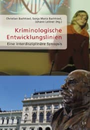 Cover von Kriminologische Entwicklungslinien