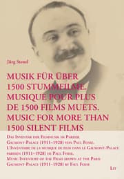 Cover von Musik für über 1500 Stummfilme. Musique pour plus de 1500 films muets. Music for More Than 1500 Silent Films