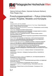 Cover von Forschungsperspektiven - Fokus Unterrichtspraxis: Projekte, Modelle und Konzepte