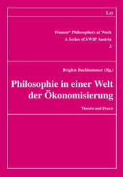 Cover von Philosophie in einer Welt der Ökonomisierung
