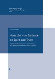Cover von Hans Urs von Balthasar on Spirit and Truth