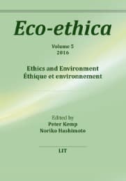 Cover von Ethics and Environment. Éthique et environnement