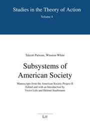 Cover von Subsystems of American Society
