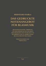 Cover von Das gedruckte Notenangebot für Blasmusik