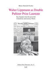 Cover von Walter Lippmann as Double Pulitzer Prize Laureate