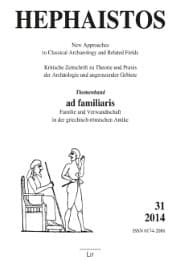 Cover von Themenband: 'ad familiares' - Familie und Verwandtschaft in der griechisch-römischen Antike