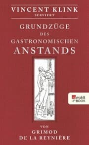 Cover von Grundzüge des gastronomischen Anstands