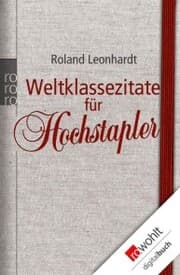 Cover von Weltklassezitate für Hochstapler